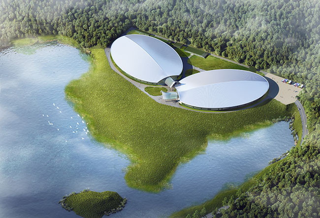 The new plant in Centennies Hill broke ground in Meizhou