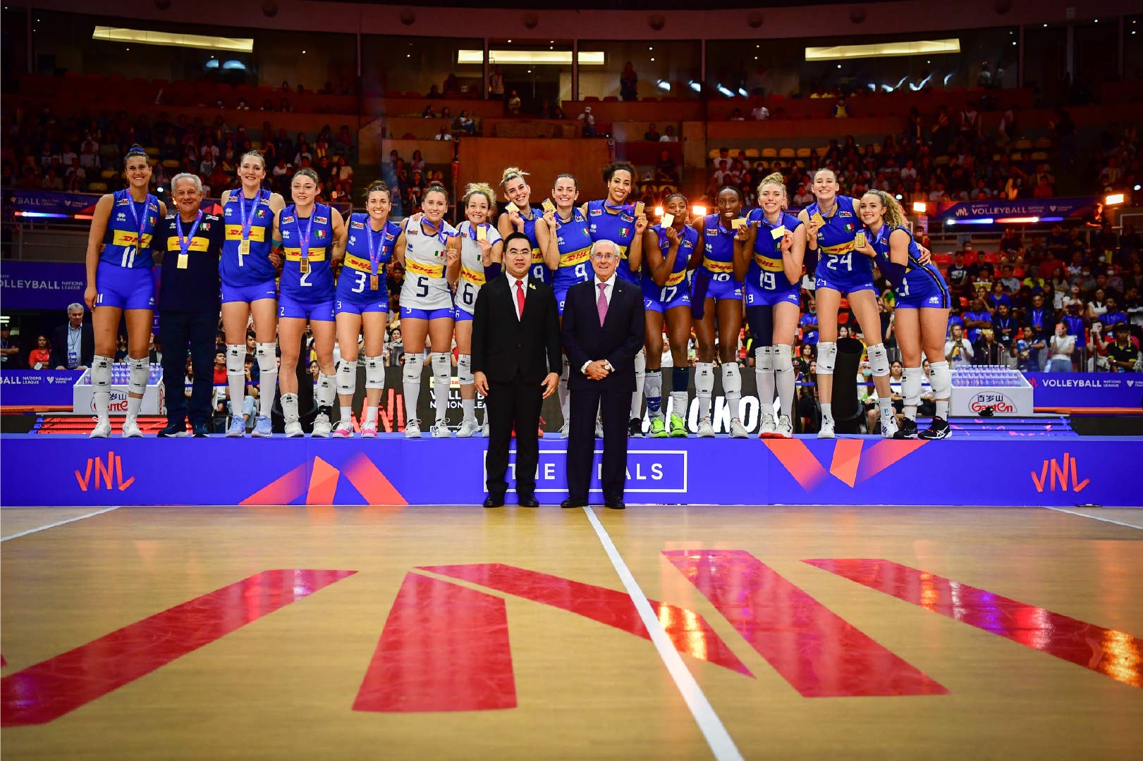 The Battle of the Paris Outpost! The 2024 Volleyball Nations League ended successfully, and Ganten showed the strength of the brand.